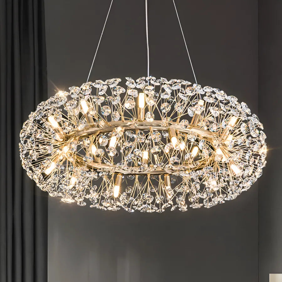 Crystal Chandelier SEGOVIA Magno 12x E14, Διάμετρος 60cm, Γυαλιστερό χρυσό, Ρυθμιζόμενο ύψος Κρυστάλλινοι πολυέλαιοι Προεπιλεγμένος τίτλος Alessandro Design