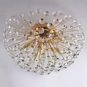 Crystal Chandelier MINUE, 4x G9, Diameter 35cm, Shiny Gold Crystal Chandeliers Προεπιλεγμένος τίτλος Alessandro Design