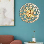 Crystal Chandelier MINUE, 4x G9, Diameter 35cm, Shiny Gold Crystal Chandeliers Προεπιλεγμένος τίτλος Alessandro Design