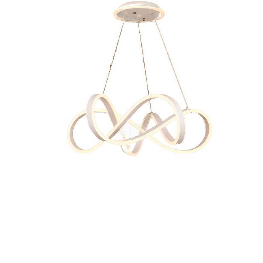 Κρεμαστός πολυέλαιος LED με τηλεχειριστήριο INFINITY HALO 69W, Κρύο/Ζεστό/Ουδέτερο φως, Ρυθμιζόμενο, Λευκό, ρυθμιζόμενο ύψος Πολυέλαιοι LED με τηλεχειριστήριο Προεπιλεγμένος τίτλος Alessandro Design