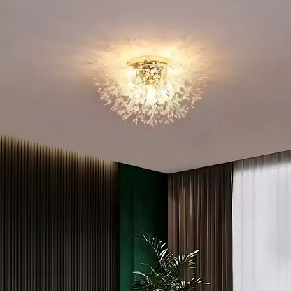 Crystal Chandelier RONDO Vivace, 6x G9, Διάμετρος 50 cm, Shiny Gold Crystal Chandeliers Προεπιλεγμένος τίτλος Alessandro Design