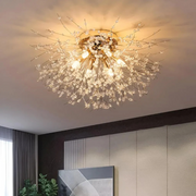Crystal Chandelier RONDO Vivace, 6x G9, Διάμετρος 50 cm, Shiny Gold Crystal Chandeliers Προεπιλεγμένος τίτλος Alessandro Design