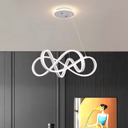 Κρεμαστός πολυέλαιος LED με τηλεχειριστήριο INFINITY HALO 69W, Κρύο/Ζεστό/Ουδέτερο φως, Ρυθμιζόμενο, Λευκό, ρυθμιζόμενο ύψος Πολυέλαιοι LED με τηλεχειριστήριο Προεπιλεγμένος τίτλος Alessandro Design