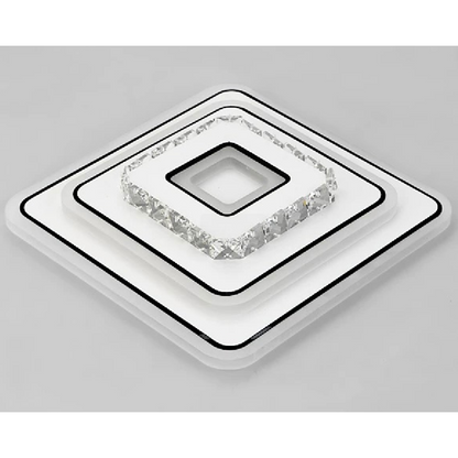 Κρυστάλλινος πολυέλαιος LED ARABELA 40W, Κρύο/Ζεστό/Ουδέτερο φως, Λευκοί πολυέλαιοι LED Προεπιλεγμένος τίτλος Alessandro Design