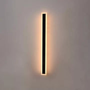 Mack Outdoor LED Wall Light, Μήκος 90cm, 10W, IP65, Metal, Linear, Black Outdoor Wall Lights Προεπιλεγμένος τίτλος Alessandro Design