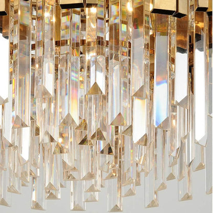 Crystal Candelabra BLOIS Magno, 8x E14, Διάμετρος 60cm, Χρυσό, Ρυθμιζόμενο ύψος Crystal Candelabra Προεπιλεγμένος τίτλος Alessandro Design