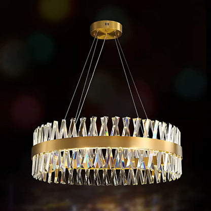 CASERTA Regalis LED Πολυέλαιος με Τηλεχειριστήριο, 95W, Dimmable, Διάμετρος 80cm, Χρυσοί πολυέλαιοι LED με τηλεχειριστήριο Προεπιλεγμένος τίτλος Alessandro Design