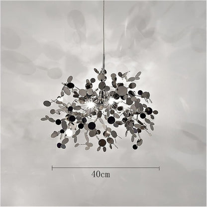 Μοντέρνο Candelabra, CAPRICIO Allegro, 2xE14, Διάμετρος 40cm, Γυαλιστερό χρώμιο, Ρυθμιζόμενο ύψος Μοντέρνο Candelabra Προεπιλεγμένος τίτλος Alessandro Design