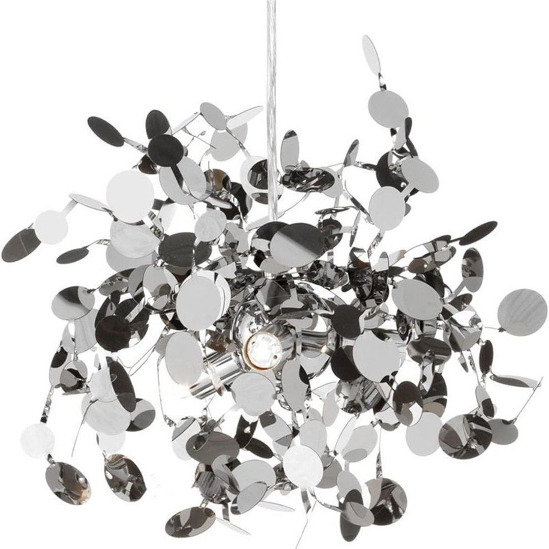 Μοντέρνο Candelabra, CAPRICIO Allegro, 2xE14, Διάμετρος 40cm, Γυαλιστερό χρώμιο, Ρυθμιζόμενο ύψος Μοντέρνο Candelabra Προεπιλεγμένος τίτλος Alessandro Design