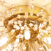 Crystal Chandelier RONDO Vivace, 5x G9, Διάμετρος 40 cm, Shiny Gold Crystal Chandeliers Προεπιλεγμένος τίτλος Alessandro Design