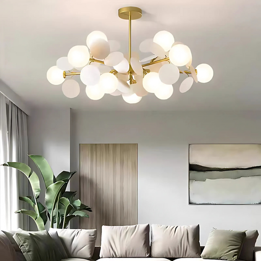 Αναρτημένος πολυέλαιος SVEN, 15x G9, White Modern Chandeliers Προεπιλεγμένος τίτλος Alessandro Design