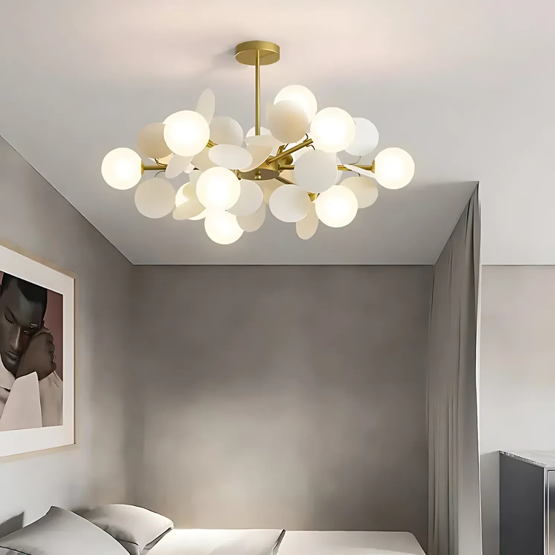 Αναρτημένος πολυέλαιος SVEN, 15x G9, White Modern Chandeliers Προεπιλεγμένος τίτλος Alessandro Design
