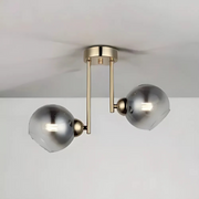 Πολυέλαιος μοντέρνος λαμπτήρας MODUS, 2x E27, Gold, Metal Modern Chandeliers Προεπιλεγμένος τίτλος Alessandro Design