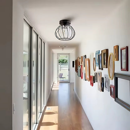 Monica Chandelier, 1 X E27, Ø 16 cm, Black, Metal / Glass Classic Chandeliers Προεπιλεγμένος τίτλος Alessandro Design