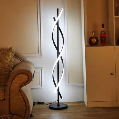 Λάμπα LED Upsilon, 27W, 3000K/ 4000K/ 6000K, Metal and Acrylic, Black Veioze & Προεπιλεγμένος Τίτλος Alessandro Design