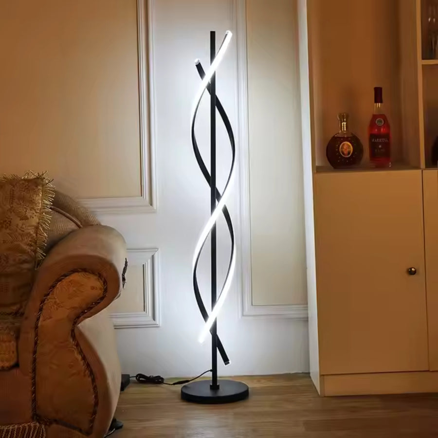 Λάμπα LED Upsilon, 27W, 3000K/ 4000K/ 6000K, Metal and Acrylic, Black Veioze & Προεπιλεγμένος Τίτλος Alessandro Design