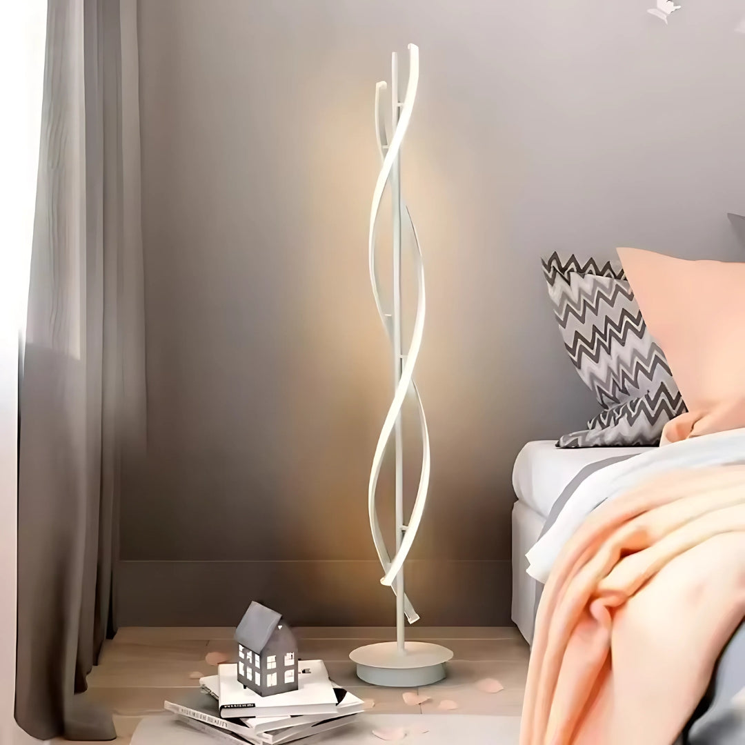 Λάμπα LED Upsilon, 48W, Κρύο/Ζεστό/Ουδέτερο φως, Μέταλλο και Ακρυλικό, Λευκό Veioze & Προεπιλεγμένος Τίτλος Λαμπτήρας Alessandro Design