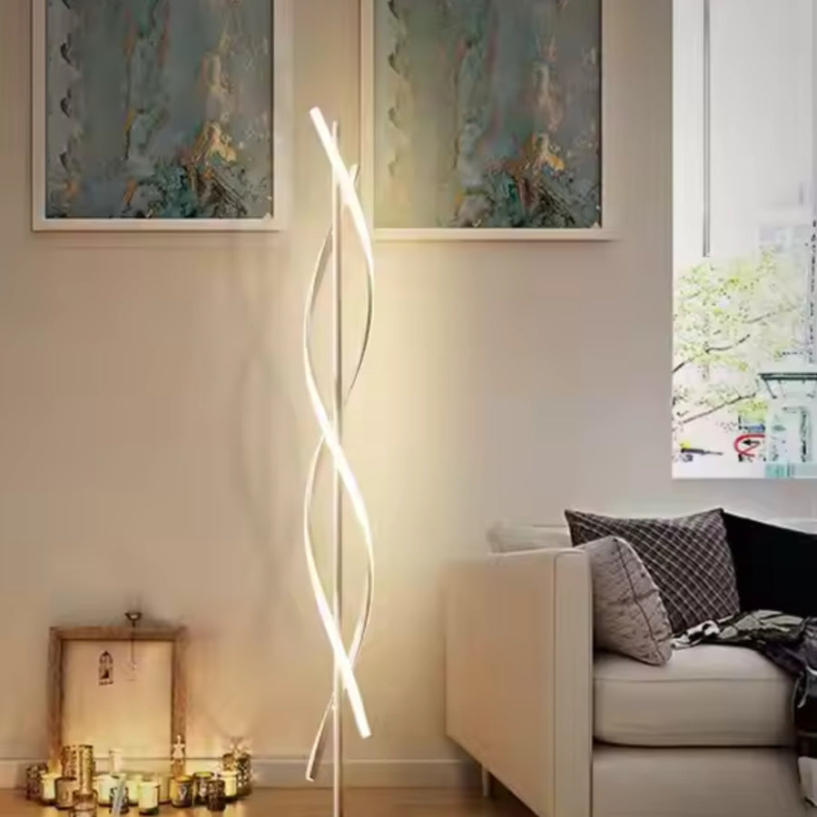 Λάμπα LED Upsilon, 48W, Κρύο/Ζεστό/Ουδέτερο φως, Μέταλλο και Ακρυλικό, Λευκό Veioze & Προεπιλεγμένος Τίτλος Λαμπτήρας Alessandro Design