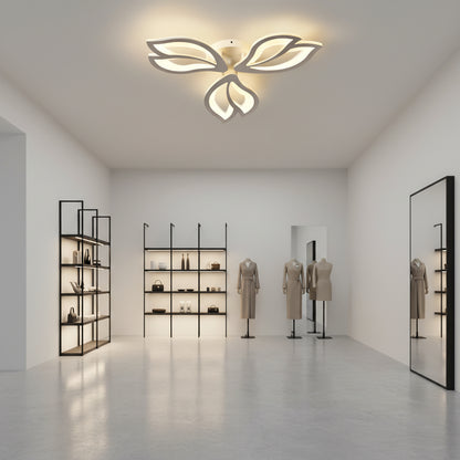 Πολυέλαιος LED με τηλεχειριστήριο LILY 40W, 3 Στοιχεία, Κρύο/Ζεστό/Ουδέτερο φως, Ρυθμιζόμενο, Λευκός πολυέλαιος LED με τηλεχειριστήριο Προεπιλεγμένος τίτλος Alessandro Design