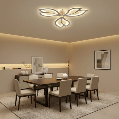 Πολυέλαιος LED με τηλεχειριστήριο LILY 40W, 3 Στοιχεία, Κρύο/Ζεστό/Ουδέτερο φως, Ρυθμιζόμενο, Λευκός πολυέλαιος LED με τηλεχειριστήριο Προεπιλεγμένος τίτλος Alessandro Design