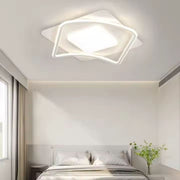 Πολυέλαιος LED με τηλεχειριστήριο MODERNO 53W, 2 τετράγωνα, κρύο/θερμό/ουδέτερο φως, ρυθμιζόμενο, λευκός πολυέλαιος LED με τηλεχειριστήριο Προεπιλεγμένος τίτλος Alessandro Design