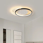 Πολυέλαιος LED με τηλεχειριστήριο LUNARO 110W, 2 κύκλοι, κρύο/θερμό/ουδέτερο φως, ρυθμιζόμενο, μαύρο λευκό πολυέλαιοι LED με τηλεχειριστήριο Προεπιλεγμένος τίτλος Alessandro Design