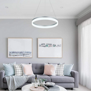 Πολυέλαιος LED με Τηλεχειριστήριο ANINA 34W, Κρύο/Ζεστό/Ουδέτερο φως, Ρυθμιζόμενο, Λευκό, ρυθμιζόμενο ύψος Πολυέλαιοι LED με τηλεχειριστήριο Προεπιλεγμένος τίτλος Alessandro Design