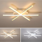 Lustra LED cu telecomanda ZOE, 40W, lumina Rece/Calda/Neutra, Dimabila, Alb Lustre LED cu Telecomanda Default Title Alessandro Design