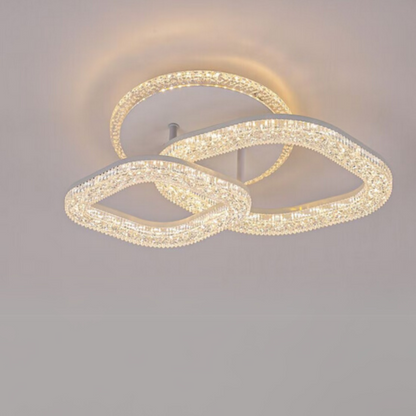 Asgard LED Chandelier 29W with Remote Control, Dimmable Light, White LED Chandeliers with Remote Control Προεπιλεγμένος τίτλος Alessandro Design