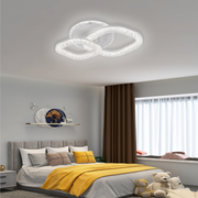 Asgard LED Chandelier 29W with Remote Control, Dimmable Light, White LED Chandeliers with Remote Control Προεπιλεγμένος τίτλος Alessandro Design