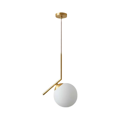 Πολυέλαιος LOFT Haven, 1x E27, Golden White, Metal, Ρυθμιζόμενο ύψος, Modern Modern Chandeliers Προεπιλεγμένος τίτλος Alessandro Design