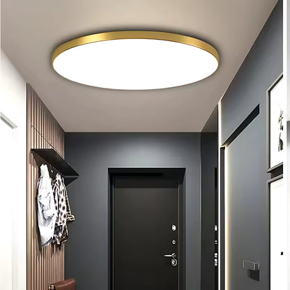 Φωτιστικό οροφής LED SOLIS 37cm 33W Cold Light Χρυσά φωτιστικά οροφής LED Προεπιλεγμένος τίτλος Alessandro Design