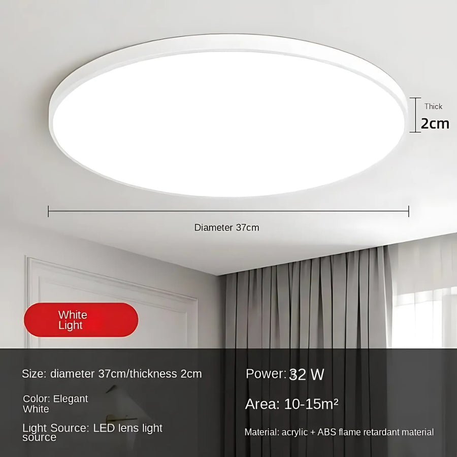 SOLIS LED φωτιστικό οροφής 37cm 33W Cold Light Λευκά φωτιστικά οροφής LED Προεπιλεγμένος τίτλος Alessandro Design