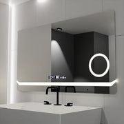 Ορθογώνιος καθρέφτης LED, 80x60 cm, Definition MotionGlow Marcello, Σύστημα αποθαμβώματος, Ρολόι & Θερμόμετρο, Καλλυντικός Μεγεθυντικός φακός, Καθρέφτες Dimable Marcello Προεπιλεγμένος τίτλος Alessandro Design