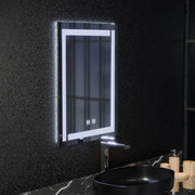 Καθρέφτης LED Touch Finater 12W Demister System 60x45cm Καθρέφτες Korman E Προεπιλεγμένος Τίτλος Alessandro Design
