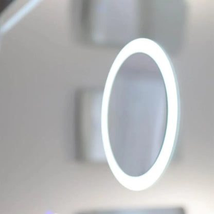 Ορθογώνιος καθρέφτης LED, 80x60 εκ., Stella Touch, Καθρέφτες συστήματος απομίμησης Korman E Προεπιλεγμένος τίτλος Alessandro Design