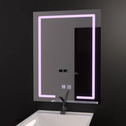 Ορθογώνιος καθρέφτης LED 60x80cm, Touch Vesta, Demist System, Dimmable Καθρέφτης μπάνιου με LED και Demist Προεπιλεγμένος τίτλος Alessandro Design