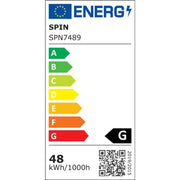 Χωνευτός πίνακας LED 48W Cool White Προεπιλεγμένος τίτλος Alessandro Design
