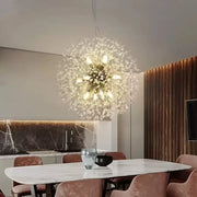 Ricky Crystal Pendant 12x G9 Silver Modern Candelabra Προεπιλεγμένος τίτλος Alessandro Design