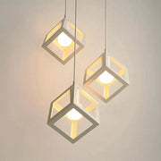 Luster Form Cube, STRUKTUR Cluster, 3xE27, White, Metal Luster Βιομηχανικός προεπιλεγμένος τίτλος Alessandro Design