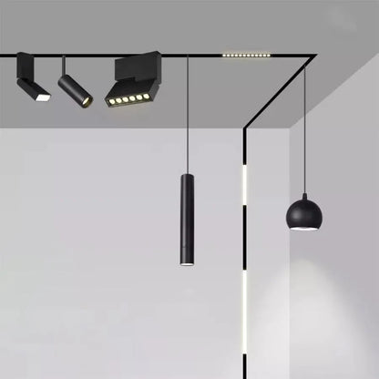 Μαγνητικό μενταγιόν LED, 7W, ουδέτερο φως, μαύρο LED προεπιλεγμένος τίτλος προϊόντων Alessandro Design