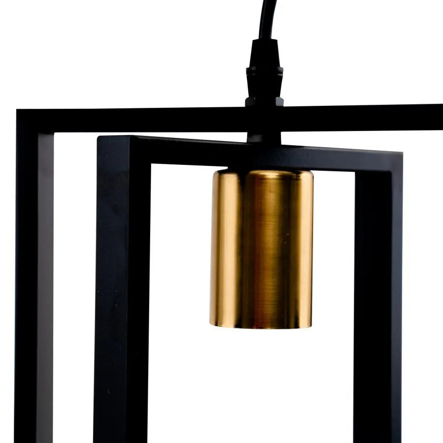 Patrisi Pendant 2x E27 Black Luster Industrial Προεπιλεγμένος τίτλος Alessandro Design