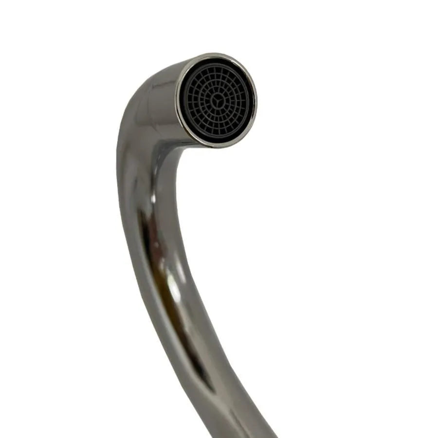 Tap for Faucet High Silver Αξεσουάρ μπάνιου Προεπιλεγμένος τίτλος Alessandro Design