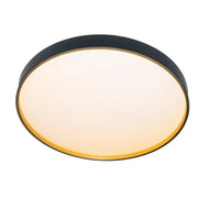 Φωτιστικά οροφής LED Fantas 46W, στρογγυλά, κοιλιακά, λευκά και μαύρα LED οροφής Προεπιλεγμένος τίτλος Alessandro Design