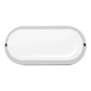 LED Φωτιστικό Οροφής FANTAS Οβάλ 8W 17cm Λευκό Εξωτερικό Φωτιστικό Οροφής LED IP65 Προεπιλεγμένος τίτλος Alessandro Design