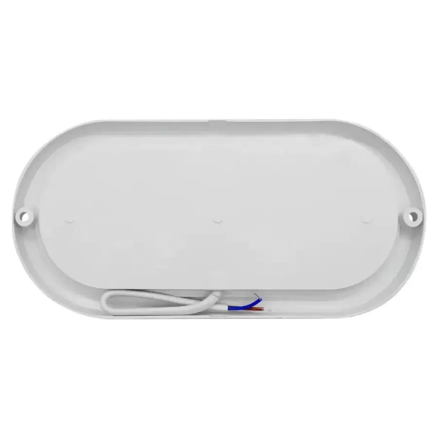 LED Φωτιστικό Οροφής FANTAS Οβάλ 8W 17cm Λευκό Εξωτερικό Φωτιστικό Οροφής LED IP65 Προεπιλεγμένος τίτλος Alessandro Design