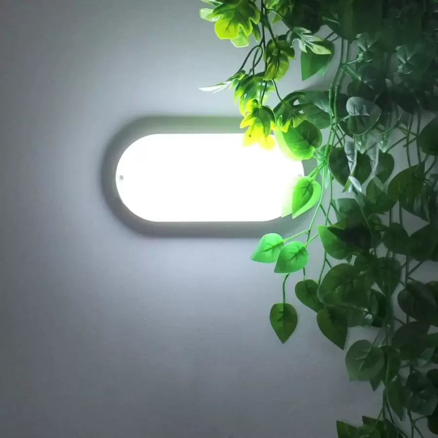 Φωτιστικό οροφής LED FANTAS Oval 15W 20cm Λευκό Εξωτερικό IP65 Προεπιλεγμένος τίτλος Alessandro Design