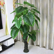 Τεχνητό φυτό Alocasia odora, χωρίς γλάστρα, 150 εκ. Πράσινα τεχνητά φυτά εσωτερικού χώρου Προεπιλεγμένος τίτλος Alessandro Design