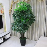 Τεχνητό φυτό Lucky Tree (Pachira Aquatica), χωρίς γλάστρα, 150cm Πράσινος Προεπιλεγμένος Τίτλος Alessandro Design