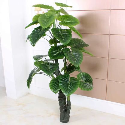 Τεχνητό φυτό Alocasia odora, χωρίς γλάστρα, 150 εκ. Πράσινα τεχνητά φυτά εσωτερικού χώρου Προεπιλεγμένος τίτλος Alessandro Design